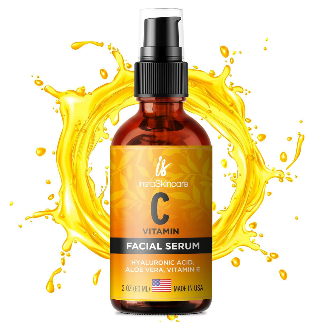 Vitamin C Serum 2oz for Face with Hyaluronic Acid and Vitamin E